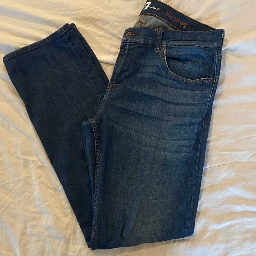 7 for all mankind Men’s Straight Jeans - Sz 34